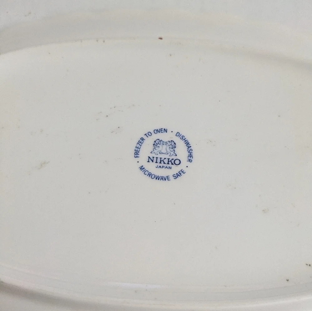 Nikko floral Serving Platter